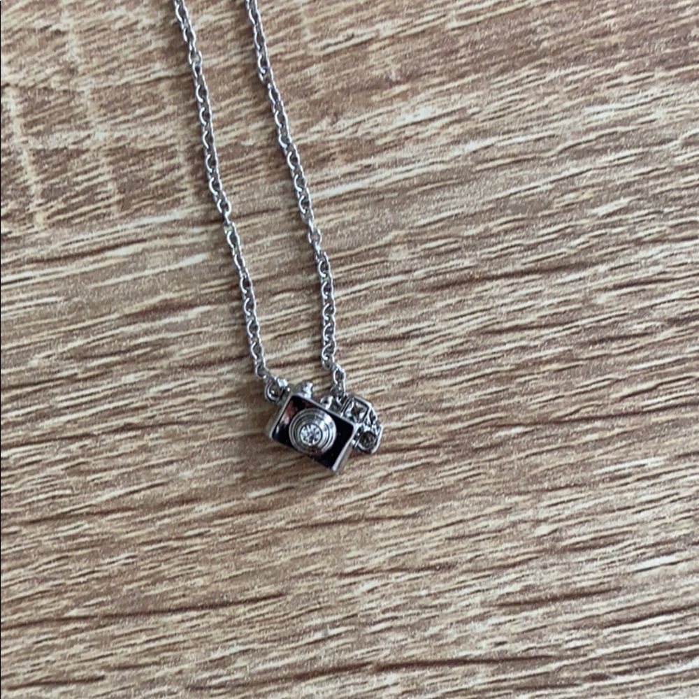 Lia Sophia camera necklace